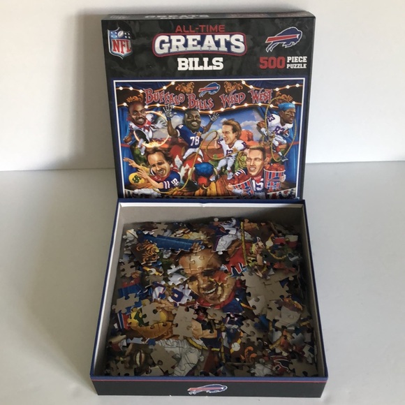NFL Buffalo Bills All-Time Greats Bills Puzzle - Picture 10 of 15